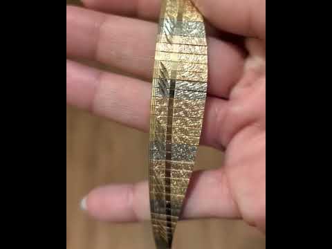 18K Tri-Tone Gold Cleopatra Collar Necklace