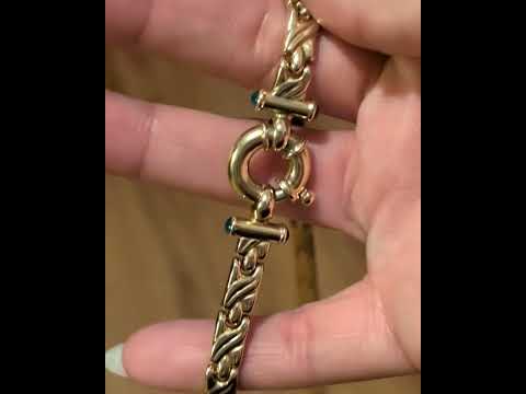 14K Yellow Gold Woven Collar Necklace